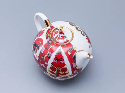 Чайник доливной Новгородский Красный конь 2450 мл арт. 80.00765.00.1, 