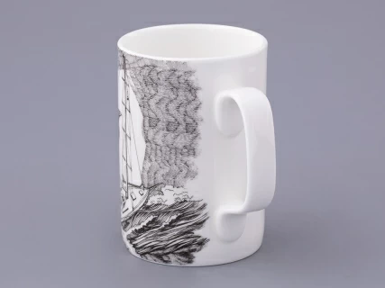 Бокал с крышкой в подарочной упаковке, форма Top. рисунок Яхта Алые паруса, арт. 81.32935.00.1, 