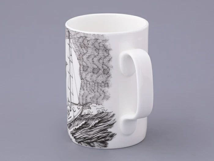 Бокал с крышкой в подарочной упаковке, форма Top. рисунок Яхта Алые паруса, арт. 81.32935.00.1, 