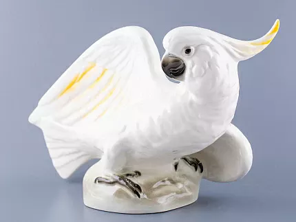 Скульптура Какаду желтохохлый  Желтохохлый арт. 82.77337.00.1