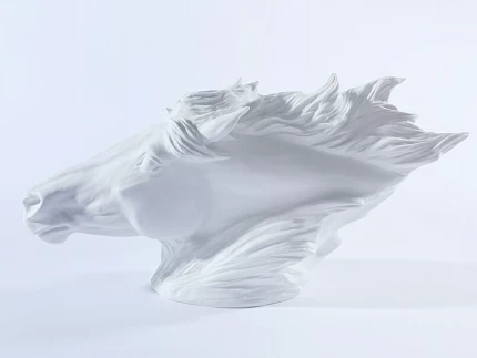 Скульптура форма Фаворит рисунок Белый, арт 82.09512.00.1