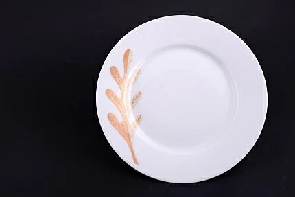 Тарелка 265 мм Сентябрь на форме Европейская, арт 70.02001.00.1 Тарелка 265 мм Сентябрь на форме Европейская, арт 70.02001.00.1