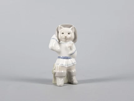 Скульптура Кот с рыбой Удача арт. 82.43056.00.1 Скульптура Кот с рыбой Удача арт. 82.43056.00.1