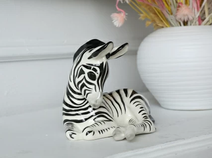 Скульптура Зебра больщой размер арт. 82.02814.00.1,  Скульптура Зебра больщой размер арт. 82.02814.00.1,