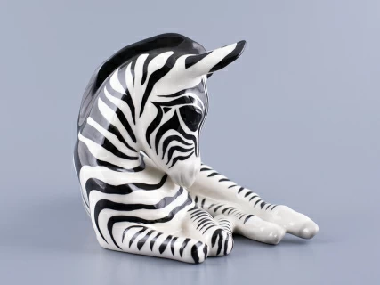 Скульптура Зебра больщой размер арт. 82.02814.00.1,  Скульптура Зебра больщой размер арт. 82.02814.00.1,