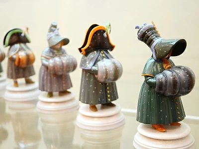 Скульптура Второй гость Метель арт. 82.69282.00.1