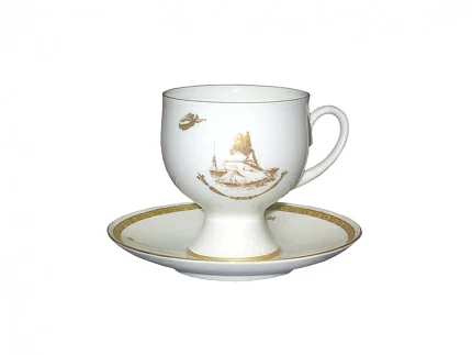 Блюдце форма Майская рисунок Северная столица арт. 80.51395.00.1