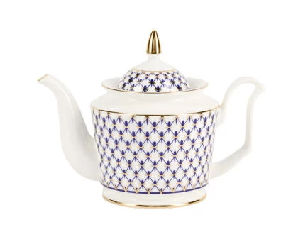 Чайник заварочный форма Юлия рисунок Кобальтовая сетка арт. 80.90994.00.1, 