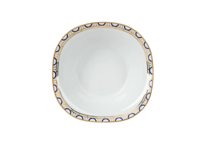 Сервиз столовый форма Европейская 2 рисунок Саламандра-2, 6 персон 22 предметов, арт. 81.27435.00.1, 