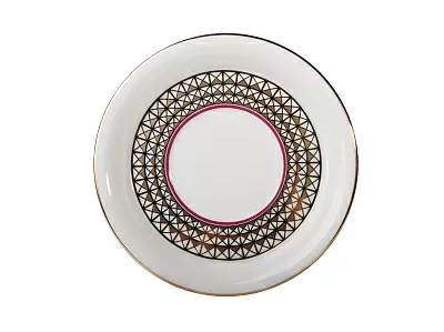 Чашка с блюдцем кофейная форма Гербовая рисунок Замоскворечье (мет) арт. 81.23974.00.1