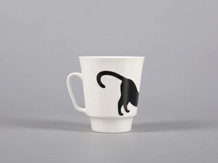 Чашка с блюдцем кофейная 165 мл., форма Майская, рисунок Кошки-мышки арт. 81.30660.00.1, 