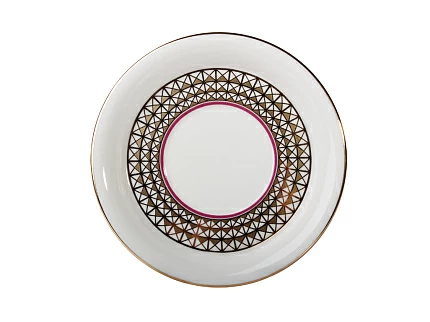 Чашка с блюдцем кофейная форма Гербовая рисунок Замоскворечье (мет) арт. 81.23974.00.1