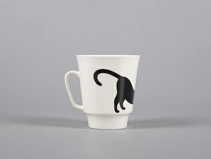 Чашка с блюдцем кофейная 165 мл форма Майская рисунок Кошки-мышки арт. 81.30660.00.1 Чашка с блюдцем кофейная 165 мл форма Майская рисунок Кошки-мышки арт. 81.30660.00.1