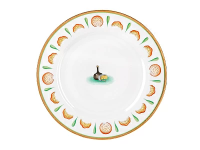 Сервиз столовый форма Европейская -2 рисунок Крысята-воришки, 2 персоны 9 предметов арт. 81.28018.00.1