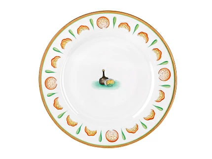 Сервиз столовый форма Европейская -2 рисунок Крысята-воришки, 2 персоны 9 предметов арт. 81.28018.00.1