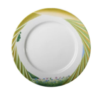 Блюдо круглое 300 мм Молодежная Иван-чай арт. 80.73689.00.1, 