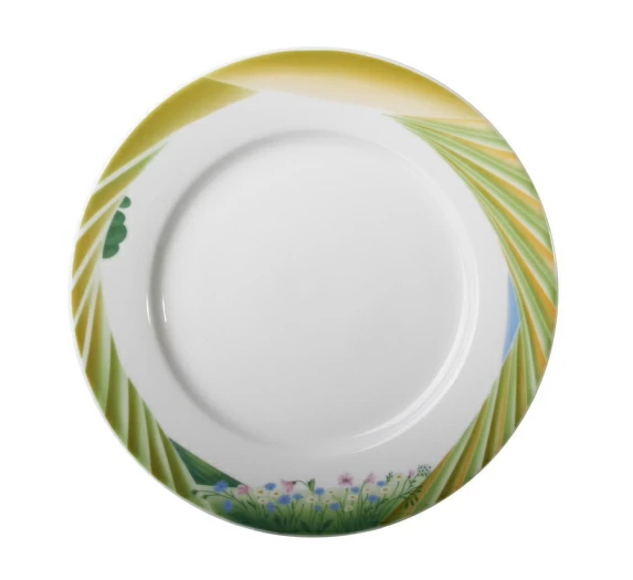 Блюдо круглое 300 мм Молодежная Иван-чай арт. 80.73689.00.1, 