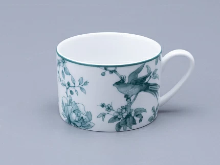 Чашка с блюдцем форма Соло Рисунок Monplaisir Green, арт. 81.32898.00.1 Чашка с блюдцем форма Соло Рисунок Monplaisir Green, арт. 81.32898.00.1