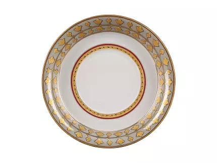 Чашка с блюдцем чайная форма Гербовая рисунок Бельведер по мотивам Бабигонского, арт. 81.27732.00.1