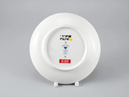 Декоративная тарелка в подарочной упаковке 195 мм, форма Эллипс рисунок Sun bird 2, арт. 81.29504.00.1, 