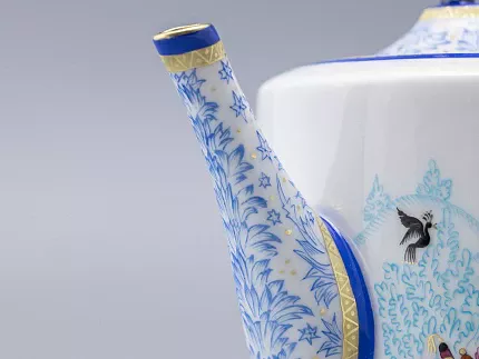 Сервиз чайный форма Гербовая рисунок Зимние забавы, 4 персоны 10 предметов арт. 81.20899.00.1