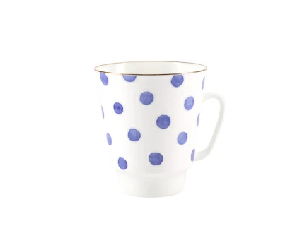 Чашка с блюдцем кофейная 165 мл форма Майская рисунок Polka Dot арт. 81.27797.00.1, 