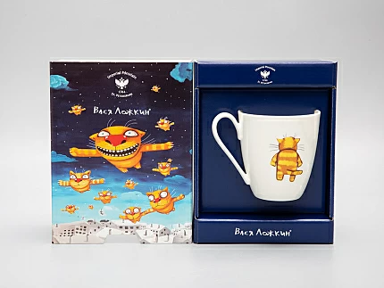 Бокал в подарочной упаковке, форма Вариации, Вася Ложкин. Уйду я от вас, арт. 81.29374.00.1 Бокал в подарочной упаковке, форма Вариации, Вася Ложкин. Уйду я от вас, арт. 81.29374.00.1