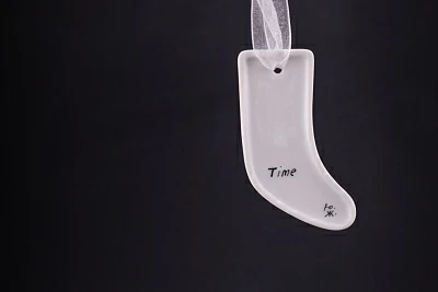 Елочная игрушка Носочек, Тайм, арт 60.16083.00.1