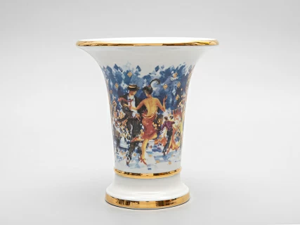 Ваза форма Ампирная рисунок Танго на Красной площади арт. 80.39849.00.1, 