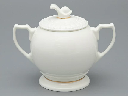 Сервиз чайный форма Жемчужина рисунок Золотая лента, 6 персон 14 предметов, арт. 81.26223.00.1 Сервиз чайный форма Жемчужина рисунок Золотая лента, 6 персон 14 предметов, арт. 81.26223.00.1