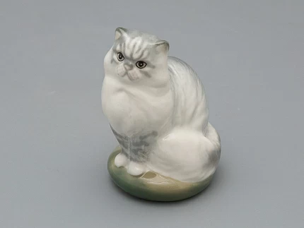 Скульптура Персидская кошка Дымчатая,  арт. 82.06136.00.1