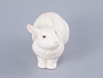 Скульптура Кролик ушастик белый арт. 82.68839.00.1 Скульптура Кролик ушастик белый арт. 82.68839.00.1