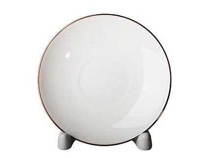 Чашка с блюдцем кофейная 80 мл форма Черный кофе рисунок Вдвоем арт. 81.14925.00.1