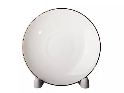 Чашка с блюдцем кофейная 80 мл форма Черный кофе рисунок Вдвоем арт. 81.14925.00.1