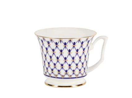 Сервиз чайный форма Юлия рисунок Кобальтовая сетка, 6 персон 14 предметов арт. 81.26236.00.1, 