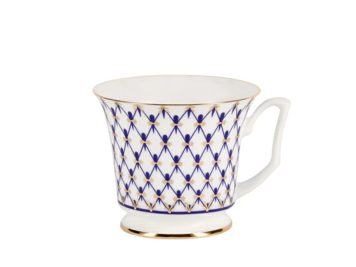 Сервиз чайный форма Юлия рисунок Кобальтовая сетка, 6 персон 14 предметов арт. 81.26236.00.1, 