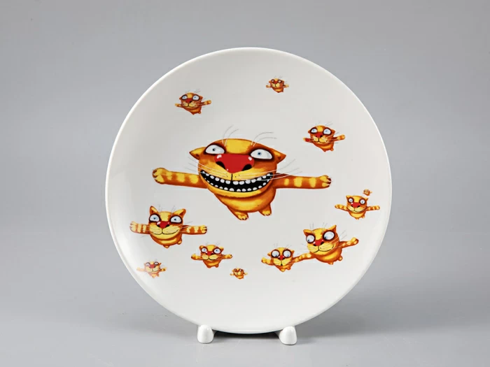 Подарочный набор дек. тарелка Эллипс Вася Ложкин. Вечерний полет, арт. 81.29341.00.1, 