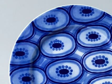 Тарелка мелкая 270 форма Европейская - 2 рисунок Реки России. Амур, арт. 80.35355.00.1, 