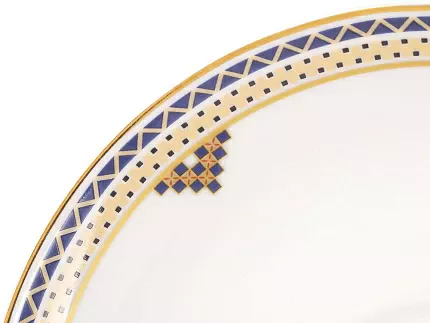 Чашка с блюдцем чайная 220 мл форма Банкетная рисунок Дерево жизни арт. 81.28336.00.1