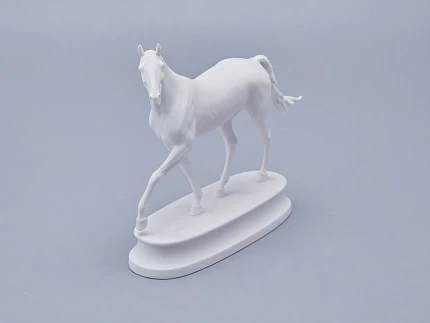 Скульптура в подарочной упаковке, форма Конь Ахалтекинский, рисунок Белый, арт. 81.18627.00.1