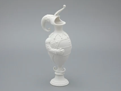 Скульптура Бахус в подарочной упаковке, рисунок Белый, арт. 81.33651.00.1, 