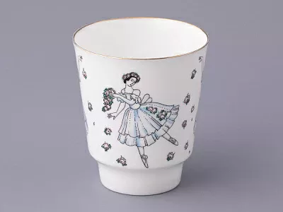 Трехпредметный комплект 165 мл форма Майская рисунок Балет Жизель, арт. 81.17154.00.1