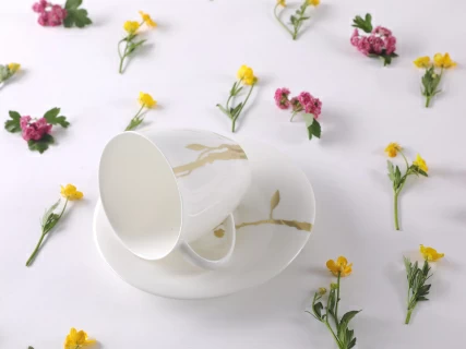 Сервиз чайный на 6 персон, 14 предметов, форма Оливия, рисунок Лидия, арт 81.31429.00.1, 