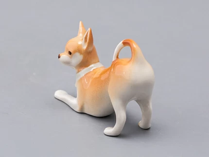 Скульптура Чихуахуа играющий Чара арт. 82.83950.00.1