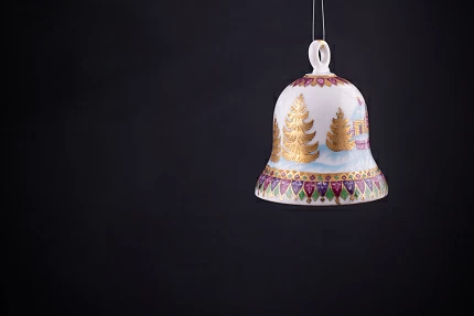 Колокольчик Петелька, Мишка с балалайкой арт 60.01374.00.1