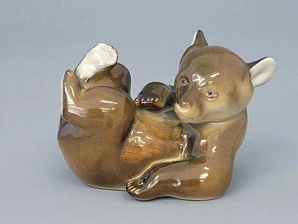 Скульптура Медвежонок лежащий арт. 82.01055.00.1