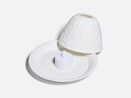 Подсвечник Литофания Рождественский венок LED светильник, арт. 81.10259.00.1, 