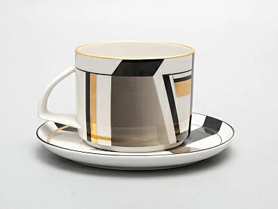 Сервиз чайный форма Баланс рисунок Проект, 6 персон 14 предметов арт. 81.28760.00.1