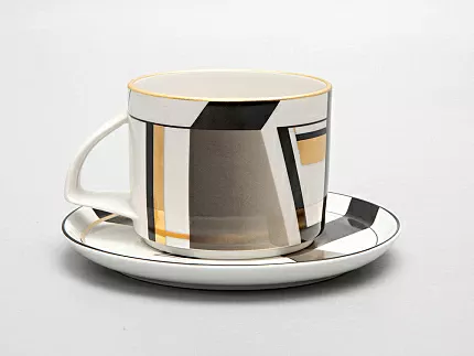 Сервиз чайный форма Баланс рисунок Проект, 6 персон 14 предметов арт. 81.28760.00.1