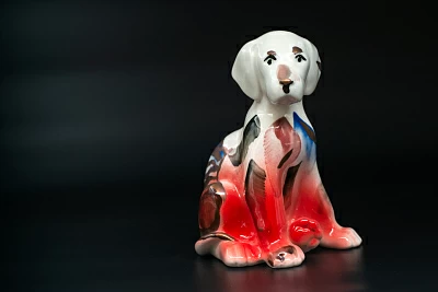 Скульптура Щенок Любопытный, арт 62.11230.00.1